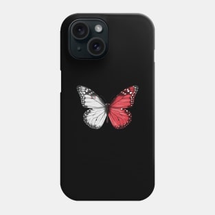 Maltese Flag  Butterfly - Gift for Maltese From Malta Phone Case