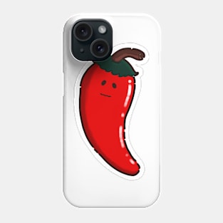 The scared chili Phone Case