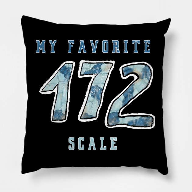 Scale model 172 Pillow by GraphGeek