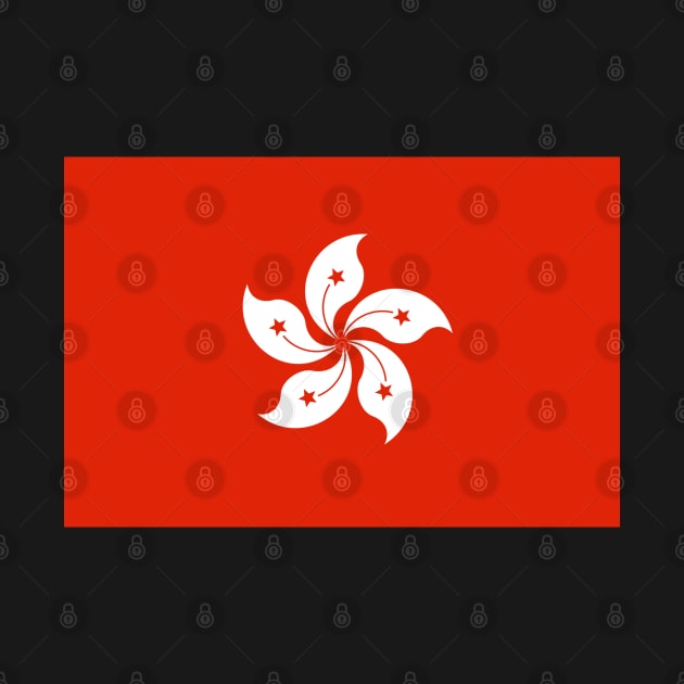Flag of Hong Kong by brigadeiro