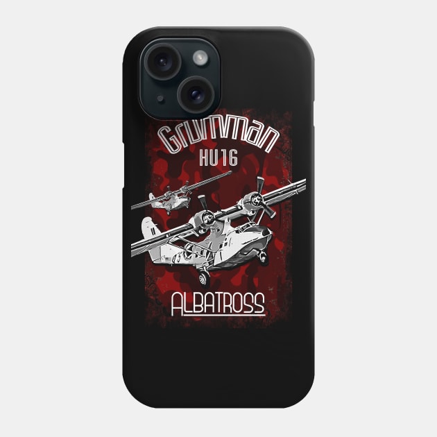 Grumman HU-16 Albatross Sea Plane Phone Case by aeroloversclothing