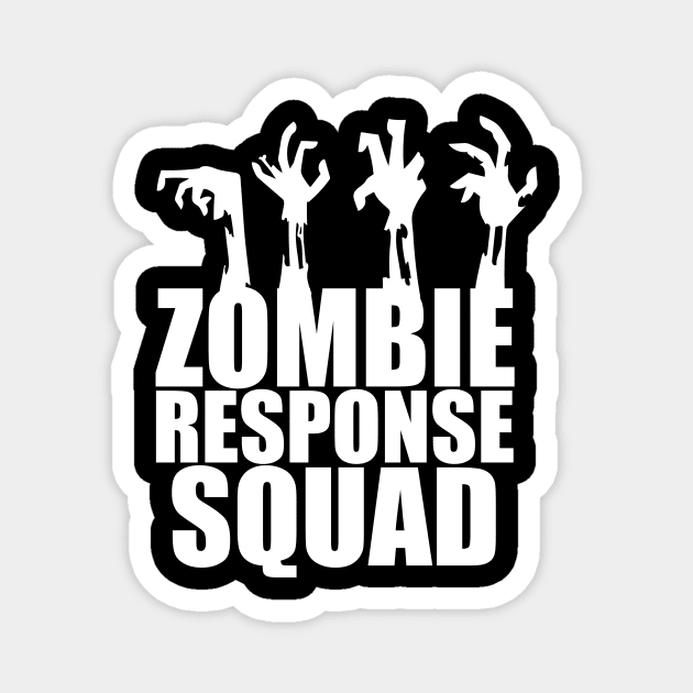 Zombie Response Squad Magnet by epiclovedesigns