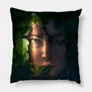 Woman portrait Pillow