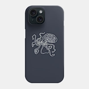 Octopus Drawing Phone Case