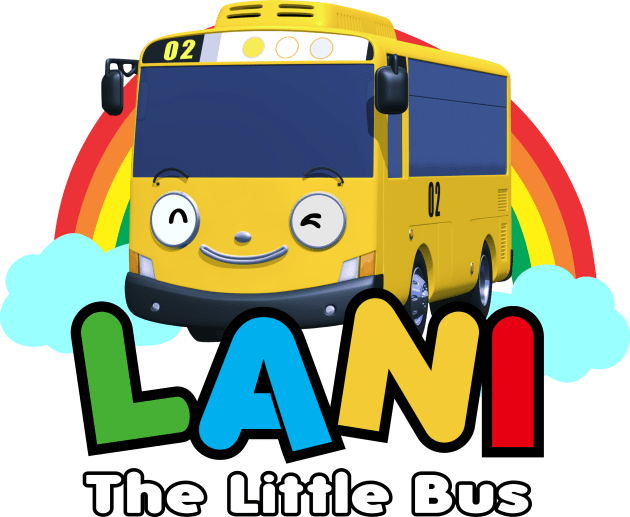 LANI THE LITTLE BUS Kids T-Shirt by GOPLAY