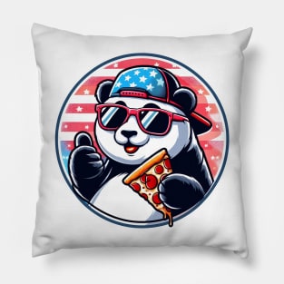 American Panda Pillow