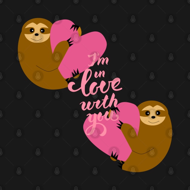 Sloth in love...in love with you by bruxamagica