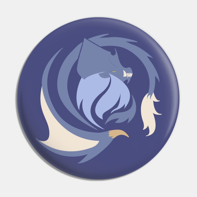 Empress of Flames - Lunastra Pin by kinokashi