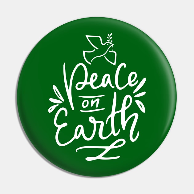 Peace on Earth Pin by nancy.hajjar@yahoo.com