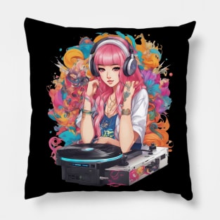 Beats BlissTechno Trance Rave DJ Pillow