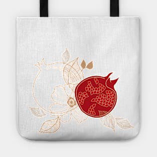 Pomegranate Tote