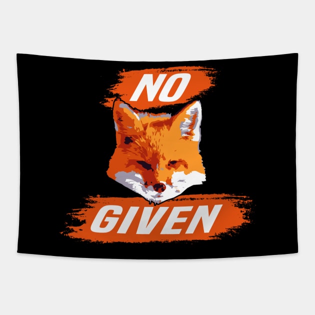 No Fox Given Tapestry by dnlribeiro88