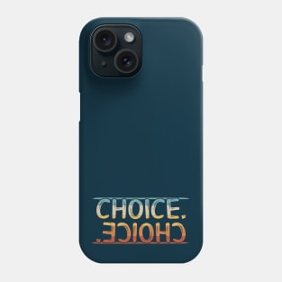 CHOICE. Casual Retro Lifestyle Statement Phone Case