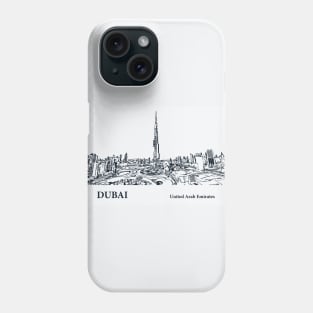 Dubai - United Arab Emirates Phone Case