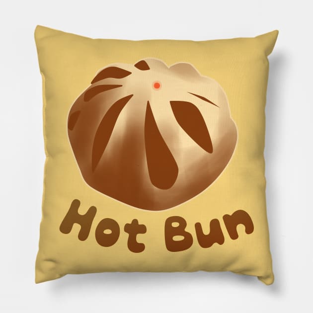 Chinese Hot Meat Bun Design by Creampie Pillow by CreamPie