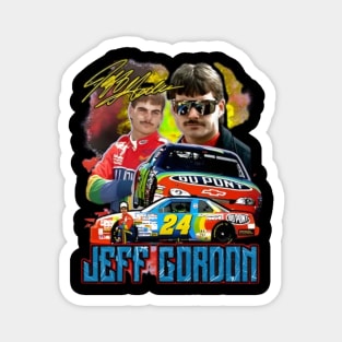 Vintage Style Jeff Gordon 90s Magnet