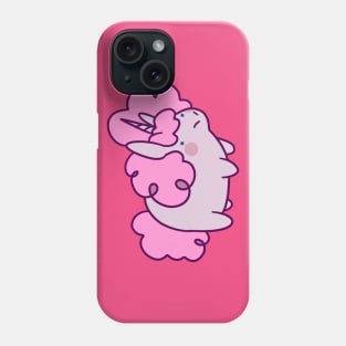 Chubby Pink Unicorn Phone Case