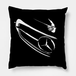 mercedes benz car hood Pillow