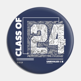 Class of 2024 Urban Streetwear // Graduation Class of '24 Pin