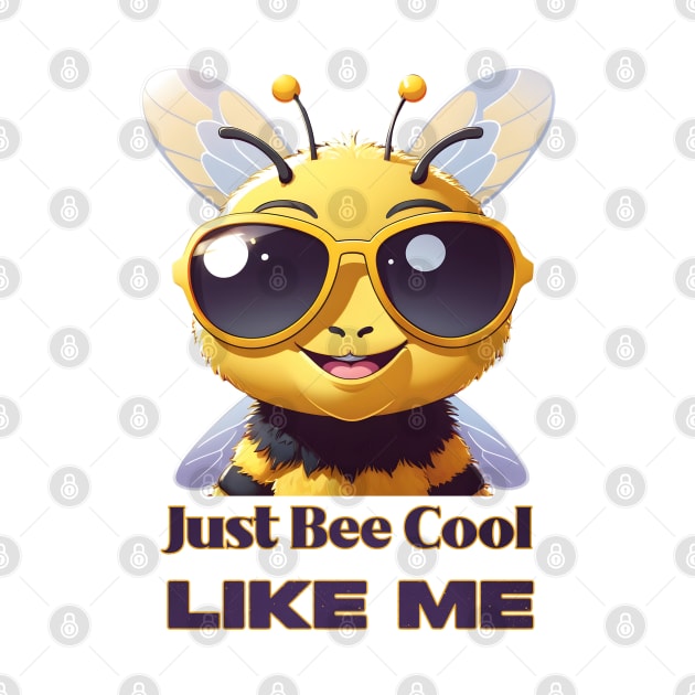 Just Bee Cool Like Me by ZaikyArt