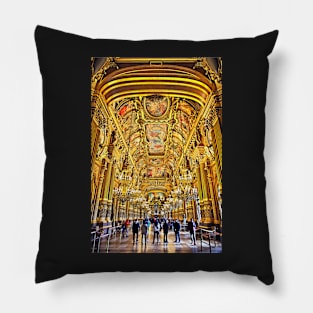 The golden foyer Pillow