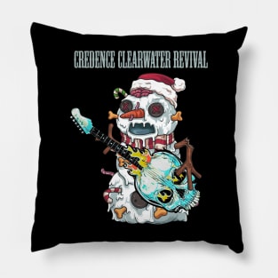 CREDENCE CLEARWATER REVIVAL BAND XMAS Pillow