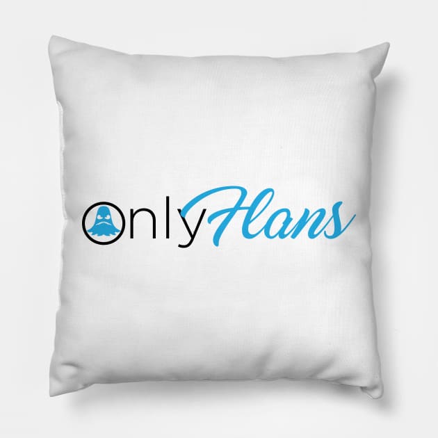 Only Flans: Fulfill Your Final Fantasy Pillow by inotyler