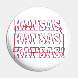 Kansas, Kansas, Kansas! Pin