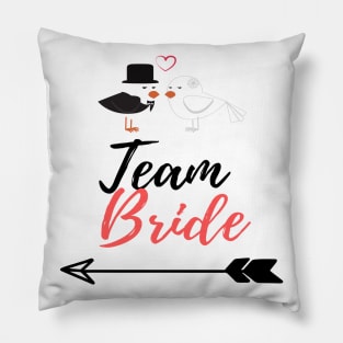 Team Bride Bird / Bachelorette Party / Bride Party Pillow