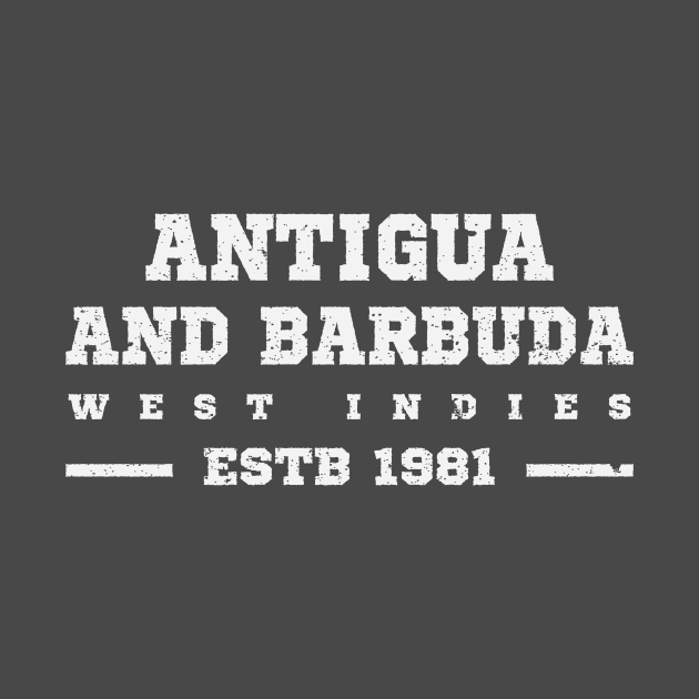 Antigua and Barbuda Estb 1981 West Indies by IslandConcepts