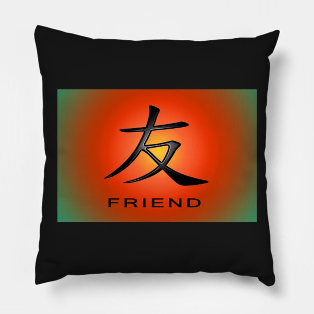 Friends Understand and Support One Another Pillow by linda7345