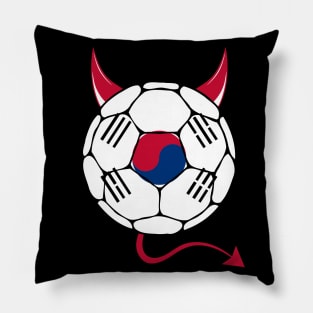 South Korea Football Halloween Pillow