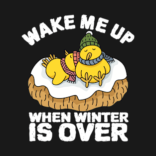 Wake Me Up When Winter Is Over T-Shirt