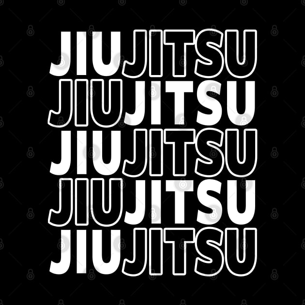 JIU JITSU, BRAZILIAN JIU JITSU by Tshirt Samurai
