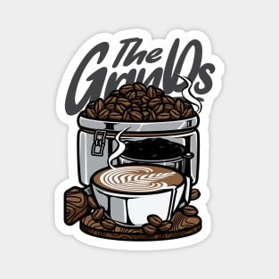 The Grind Coffee Magnet