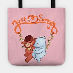 Just Swingin' Bull & Bear Tote