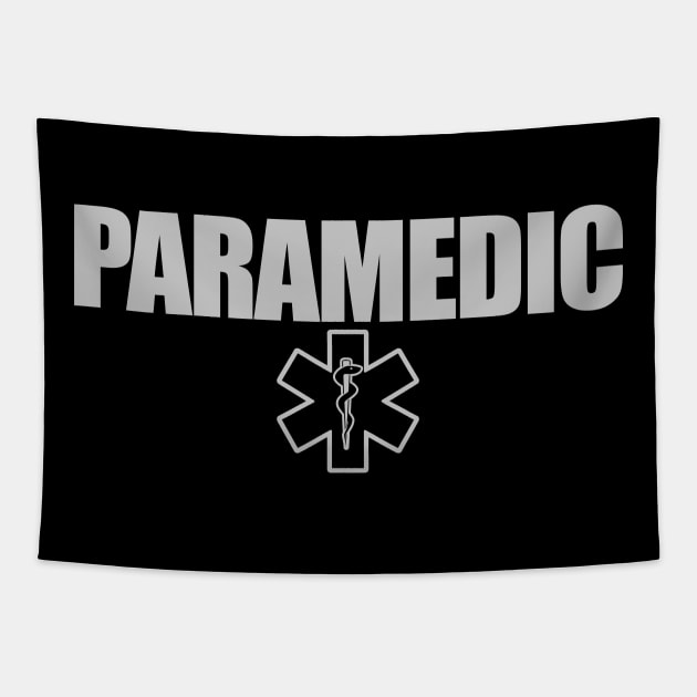 Paramedic Gift - Emergency Medical Technician - EMT Gift Tapestry by bluelinemotivation