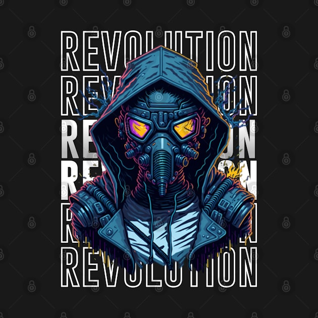 Cyborg Revolution by QuirkyPrintShop