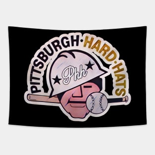 Pittsburgh Hard Hats Softball Tapestry