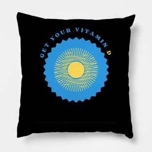 Soak Up the Sunshine: Get Your Vitamin D Tee Pillow