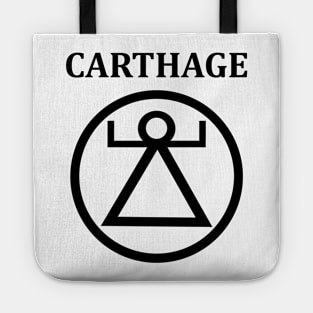 Ancient Carthage Tanit Symbol Tote