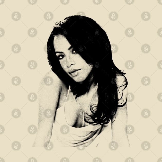 Young Aaliyah Vintage Retro Style by terilittleberids