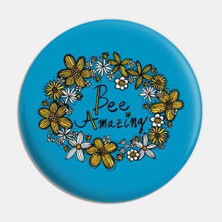 Bee Amazing Pin