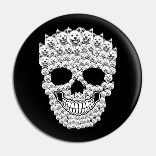 Skull Pets Pin