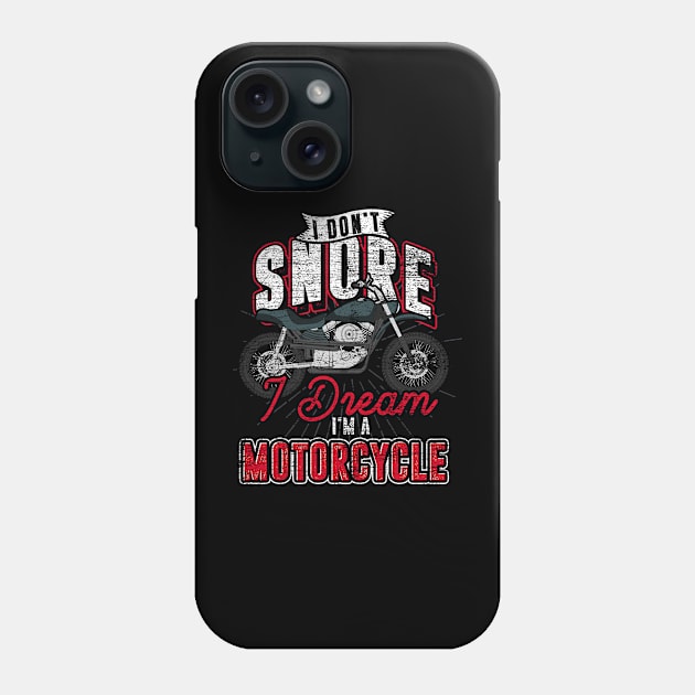 Motorbike Biking Motorcycle Lover Funny Biker Phone Case by ShirtsShirtsndmoreShirts