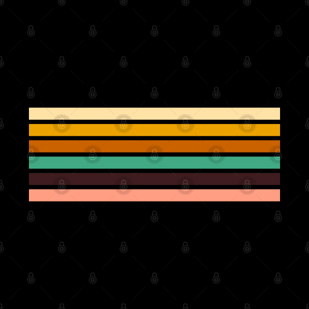 Minimal Retrowave Aesthetic Striped by edmproject