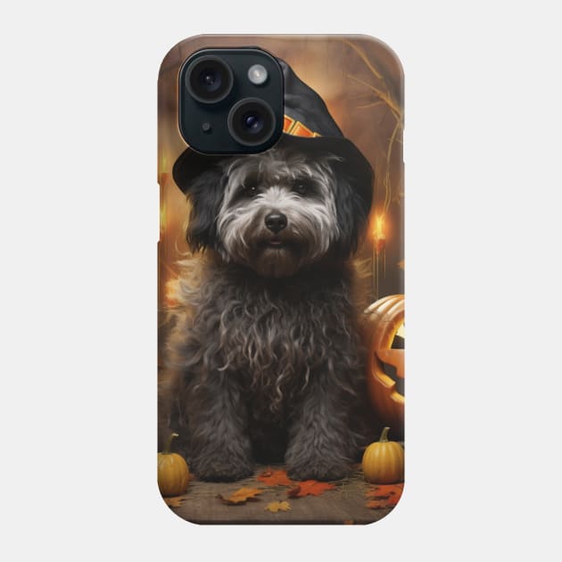 Puli Dog Halloween Phone Case by NatashaCuteShop