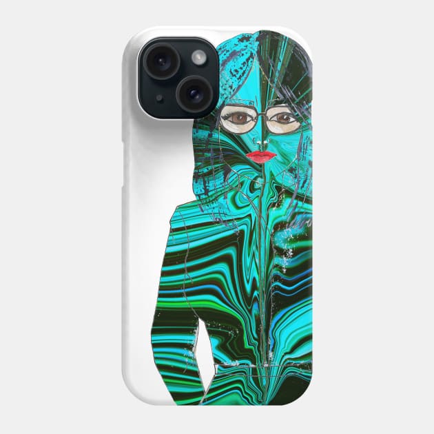 Acid girl Phone Case by Keen_On_Colors