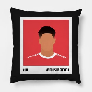 Marcus Rashford Minimalistic Camera Film Pillow