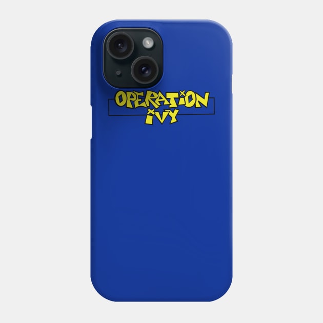 Operation Ivy Classic Yellow Phone Case by ilrokery